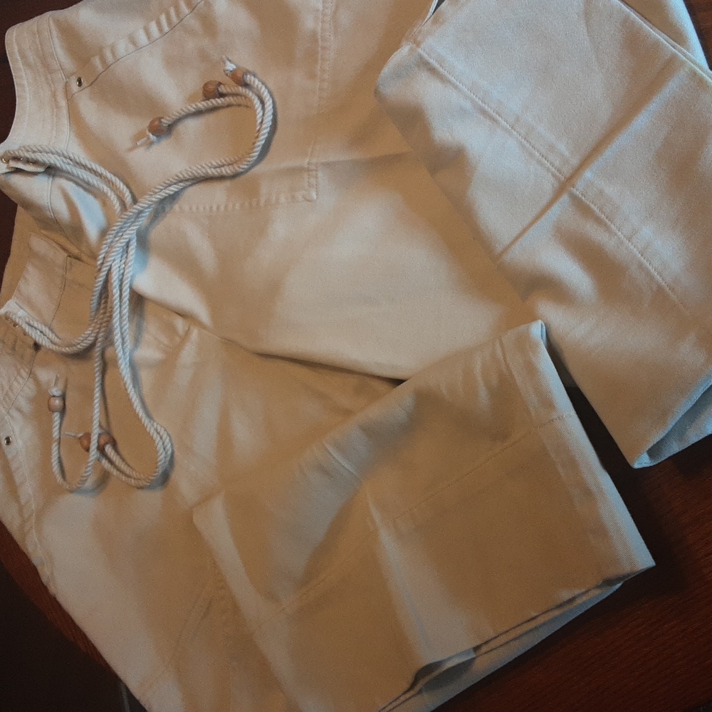 Ladies tie slacks